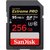 闪迪（Sandisk）SD卡 4K 相机卡 高速传输 读速高达 95M/S 写90M/S 支持4K高清 全国联保(256G)