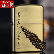 原装zippo打火机  纯铜天使之翼 PAW-3BB 男士限量zppo正版