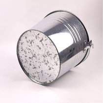 俊采云JYZS5白铁皮水桶 18L 镀锌铁桶加厚铁皮桶提水桶圆桶（单位：个）(金属银 JYZS5)