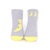 夏婴儿袜子0-6-12个月春秋棉男女字母宝宝松口儿童防滑袜1-3岁冬季小孩袜子(深灰色 2-4岁)