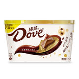 Dove/德芙丝滑牛奶巧克力办公室休闲零食品糖果礼品婚礼喜糖252g