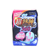 日本直采 SOFY苏菲超熟睡夜用360卫生巾12片