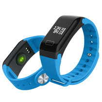 智能手环R3测心率血压血氧睡眠监测计步防水运动健康手表安卓苹果(蓝色)