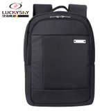 汉诺斯luckysky笔记本电脑包男女双肩背包休闲运动旅行包(黑色)