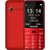 Philips飞利浦 E133X 单卡电信2G炫舞红老人手机，CDMA电信版老人机，直板功能机(红色)