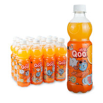 可口可乐美汁源酷儿Qoo橙味果汁饮料450ml*12 国美超市甄选
