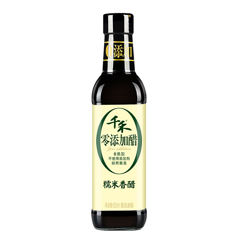 千禾酿造糯米香醋500ml 国美甄选