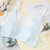 顶呱呱发育期纯色少女初中生学生纯棉内衣薄棉运动胸罩背心式2件(5299  蓝白色【 薄棉】 M(75A))