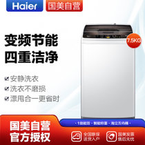 海尔(Haier) EB75BM29 7.5公斤 变频波轮洗衣机 变频静音 漂甩二合一 瓷白