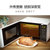 美的（Midea）微波炉烤箱一体机 20升平板加热家用光波炉 多功能微蒸烤箱 M3-L205C(s)(黑色)