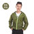 Sportex/博特 运动皮肤风衣 情侣款防紫外线防水透气防风皮肤衣PFY003(军绿色 XL)