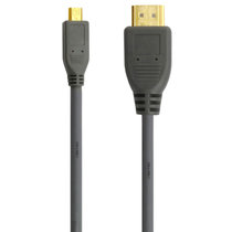 CE-LINK 2019 HDMI转Micro HDMI 转换线（镀金插头 抗干扰 支持3D、1080P）1.83米 灰色