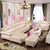 欧尔卡斯 欧式实木皮艺沙发组合欧式沙发客厅小户型L型沙发(贵妃+单位+双位+扶手单位+脚踏+茶几 琉璃金)
