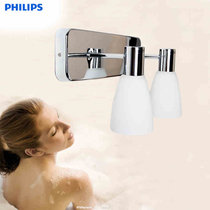 飞利浦现代简约浴室洗手间防水镜前灯壁灯32030(含2个12W螺黄E14)