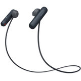 索尼（SONY）WI-SP500 无线蓝牙运动耳机 入耳式防水跑步耳机(黑色)