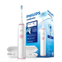 飞利浦(PHILIPS) 电动牙刷 成人声波震动 智能净白 牙龈呵护 HX3226(HX3226/41 淡粉)