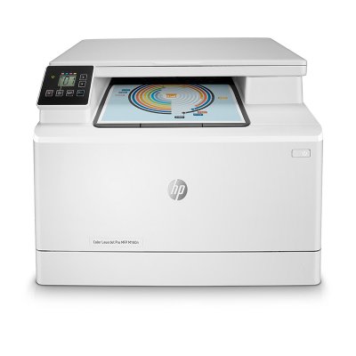 惠普M180N彩色激光打印机一体机复印扫描A4