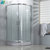 品典卫浴 Clean Dell 简易淋浴房含底盆 3C钢化玻璃 90*90 311B(不含蒸汽 亚克力底盆)