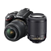 尼康（Nikon）D5100单反双头套机（18-55mm/55-200mm）