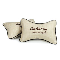 卡饰社（CarSetCity）CS-27570舒适竹炭头枕（经典米色）(对装)