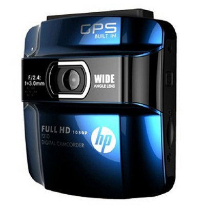 HP 惠普 F210 金属蓝 行车记录仪 130°超广角镜头