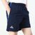 吉普盾  新款速干短裤休闲运动男式五分裤19810(深蓝色 XL)