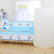 HUGBB婴儿床宝宝加大童床环保实木无油漆可侧翻与大人床合并、可变书桌、可变摇床(实木床+五件套+棕垫+赠品 版本)