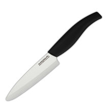 美帝亚4.5寸切片刀厨房用品刀具出口日本陶瓷刀菜刀厨师刀水果刀(黑色 其他)