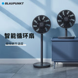 德国蓝宝（Blaupunkt）会驱蚊的直流变频空气循环扇 智能遥控落地扇 广角摇头扇节能台扇 台式电风扇 X1(黑色 空气循环扇)
