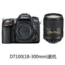 尼康（Nikon）D7100（18-300mm f/3.5-6.3G VR）单反相机 黑色(套餐二)