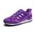 Adidas夏季透气新款飞线针织面运动跑鞋男士训练鞋(紫罗兰白 39)