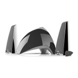 Edifier/漫步者 E3360BT 蓝牙音箱无线家庭电脑音响台式低音炮(黑色)