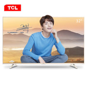TCL D32A810 32英寸 海量影视 32位8核 高清智能 平板电视（金色）