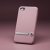 杰森克斯 iPhone4/4S保护套 多功能支架皮套 手机外壳 纯手工