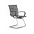 鑫博奥222#弓型网椅办公椅黑色网布(黑色 办公椅会议椅)