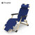 折叠躺椅午休床靠背椅子家用多功能便携简易陪护折叠床多功能靠椅TP1006(蓝色)