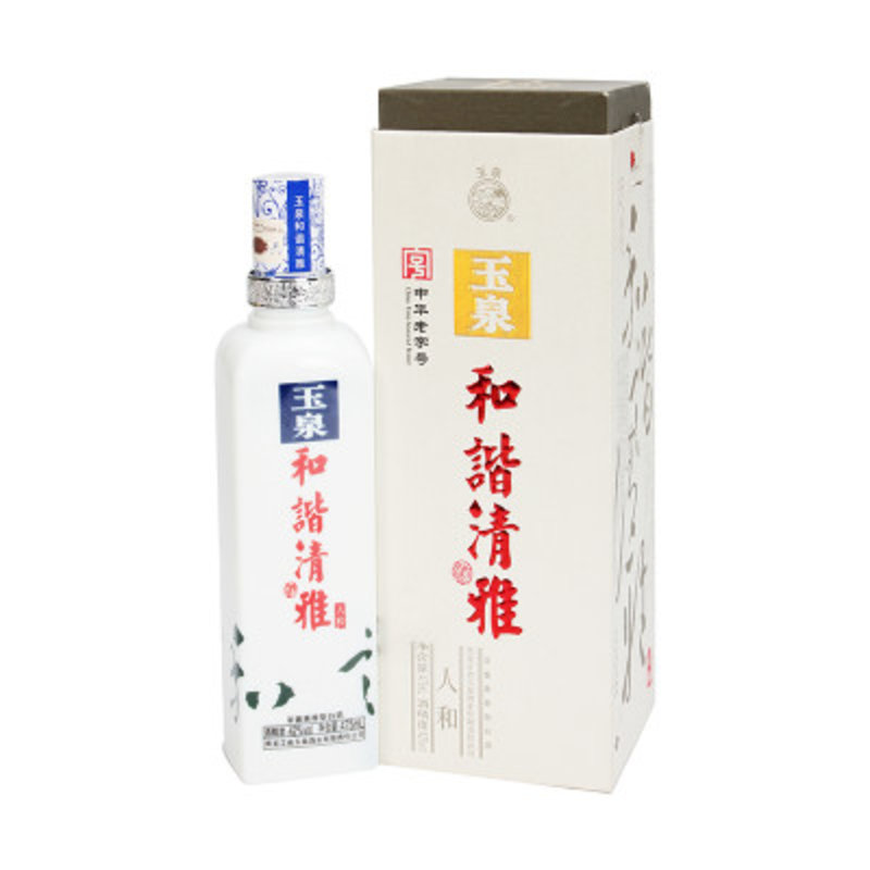 42度玉泉和谐清雅475ml