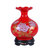 中国龙瓷德化白瓷 陶瓷工艺礼品瓷 艺术瓷器礼品摆件  21cm荷口瓶-红(花开富贵)ZGH0067
