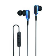 KEF M100 发烧HI-FI耳机 入耳式高保真 降噪监听耳机 带线控(M100 赛车蓝)