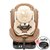 韩国 aikaya爱卡呀儿童安全座椅isofix 3c 进口宝宝婴儿安全座椅汽车用 0-7岁(坐躺调节 车载头等舱)(魔法灰)