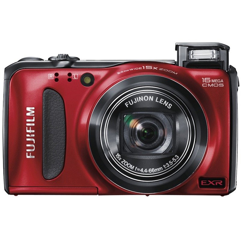富士(fujifilm)f605 exr数码相机 红色 卡片长焦 1600万像素15倍光学