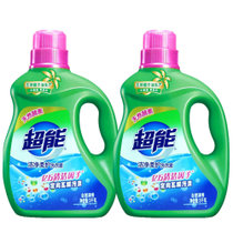 超能洁净柔护洗衣液3kg*2瓶 护衣护色 天然环保 自然清香