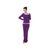 路伊梵时尚运动11506畅销女款莫代尔健美瑜伽服（深紫+浅紫）（M）
