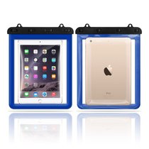 透明密封迷你mini防水保护套防水包iPad平板电脑防水袋(蓝色 99%平板通用)