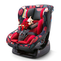 贝贝卡西 汽车儿童安全座椅 婴儿车载座椅  3C认证0-4岁 红色