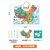 磁力中国地图拼图儿童玩具益智幼儿园早教男女孩磁性世界木质立体kb6((经典款)大号磁性中国地图+地理1)