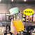 韩版简约塑料水杯男女学生便携防漏运动情侣创意清新透明随手杯子(薄荷绿带茶隔)