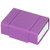 奥睿科（ORICO）PHP-35 3.5寸移动硬盘收纳盒带标签套防震包sata台式硬盘pp保护盒 环保ABS 记号签(紫色)