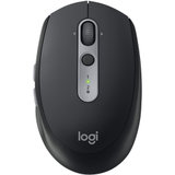 罗技(Logitech) M590 鼠标 黑色 多设备静音无线鼠标 无线蓝牙优联双模跨计算机控制鼠标 侧键