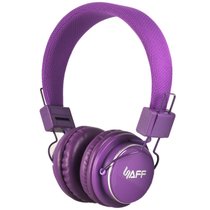 萨发（SAFF）Q8头戴式蓝牙耳机（紫色）插卡播放MP3 FM调频